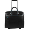 Сумка дорожная PIQUADRO BLUE SQUARE (BV4729B2/N) 20x55x40см 20л. 2,58кг. Кожа черный BV4729B2-N